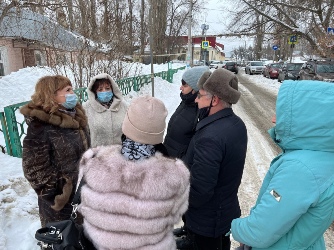 Елена Перепелицина встретилась с активными жителями улицы Городской